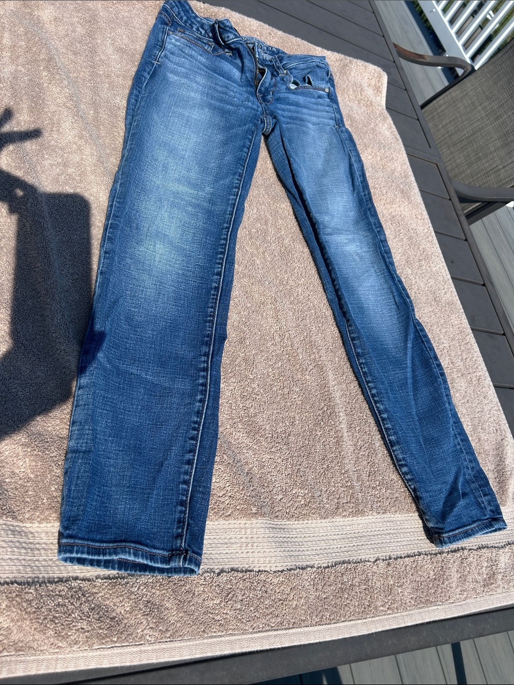 American Eagle Outfitters Medium Blue Skinny Jeans